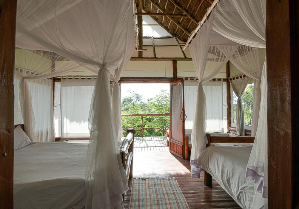 Kazinga Wilderness Safari Camp Hotell Kasese Exteriör bild
